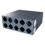 Пленум ТИХОНЯ СПВ Р-160-14х75 из оцинкованной стали с присоединением D160 на 14 подключений D75