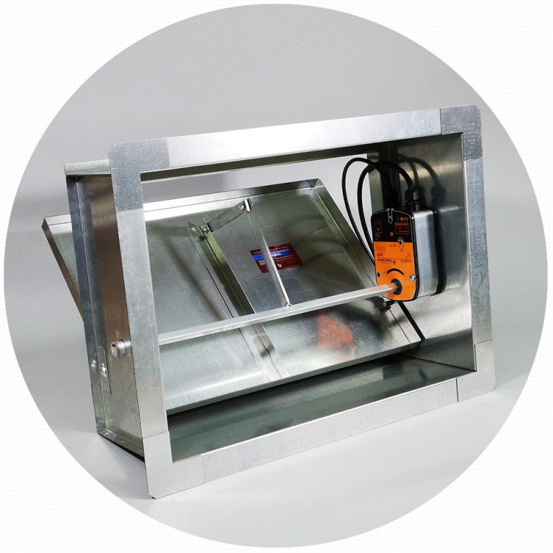 Клапан дымоудаления КДВ.01 Клапан дымоудаления КДВ.01