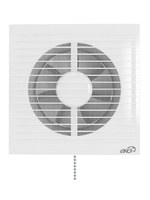 Вентилятор накладной E D150 сетка тяговый выключатель ERA