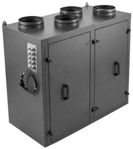 Приточно-вытяжная установка с роторным рекуператором RWN-RR-2500(50c)-ЕС-НЕ4,5-Classic(N)